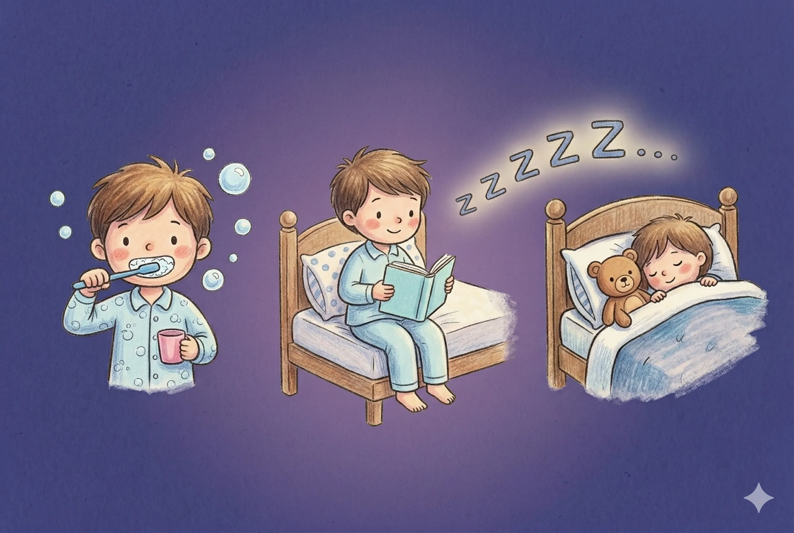 Rutinas de sueño para niños